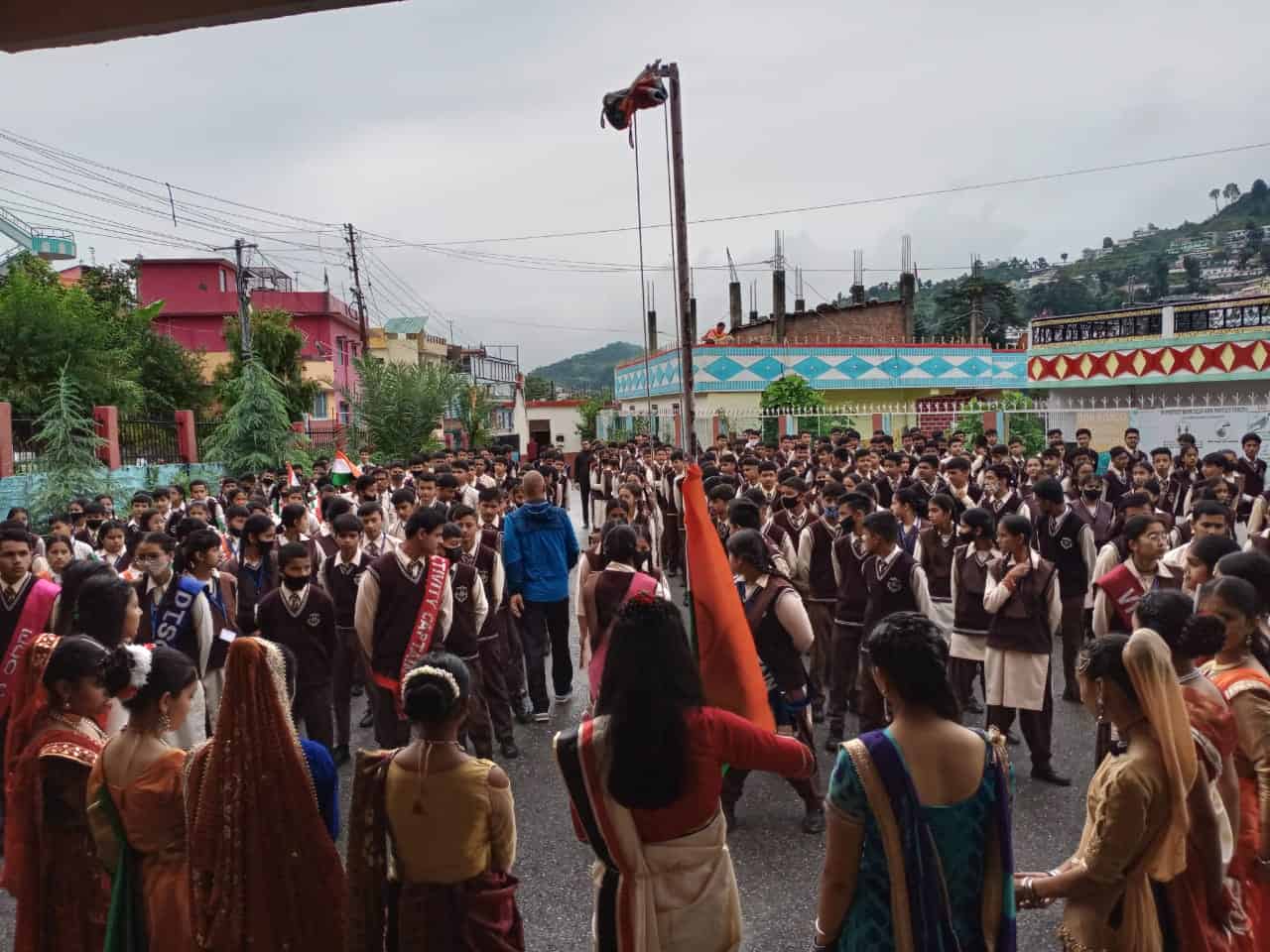 Independence Day Celebration at Don Bosco School, Pithoragarh